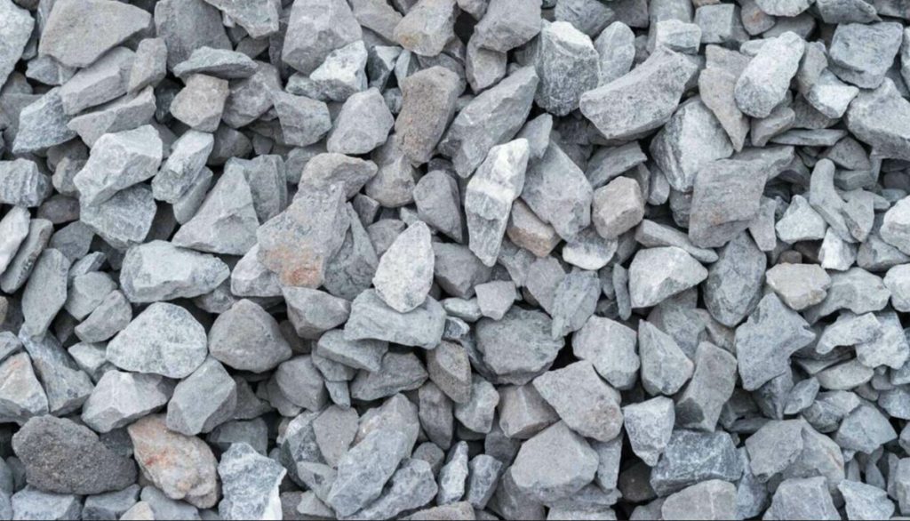 Crushed stone grades or sizes